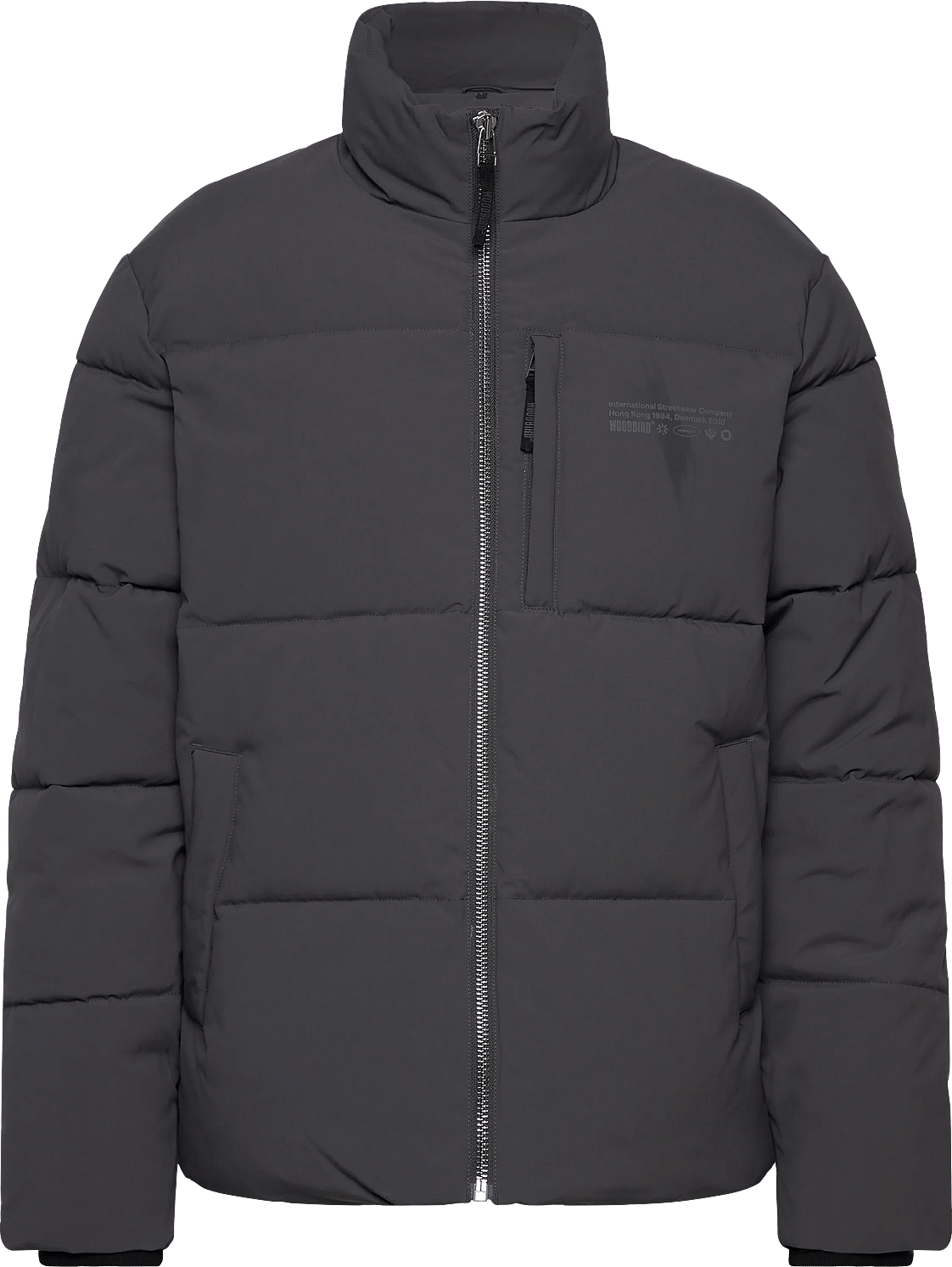 Woodbird Wbdapper Puff Jacket - Grey