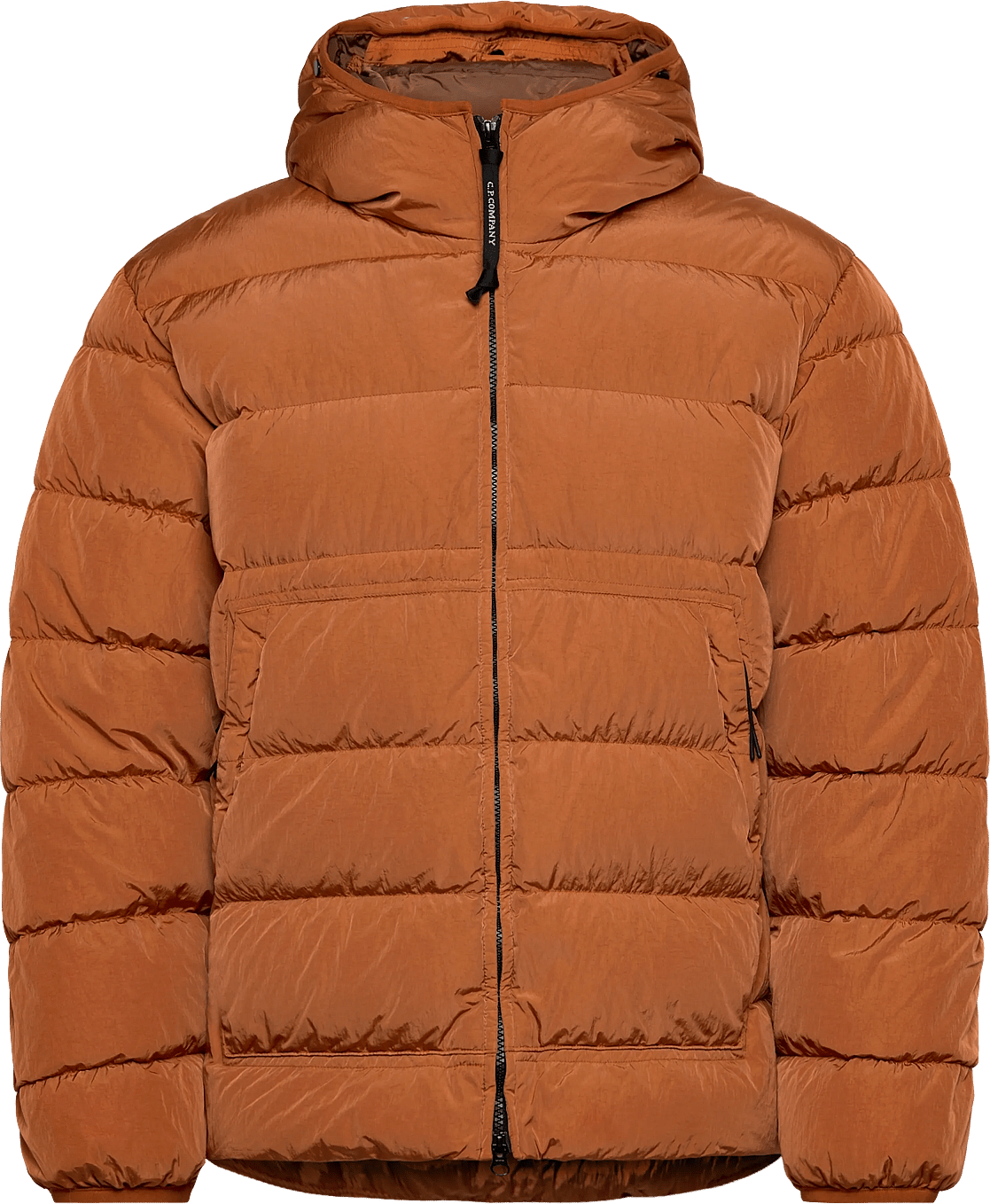 C.P. Company Chrome-R Goggle Down Jacket - Brown