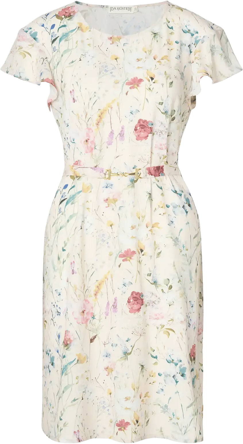 Nadia Dress Multi-patterned