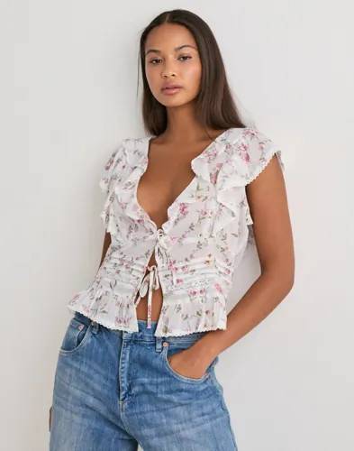 Neo Noir Netali Spring Flower Top