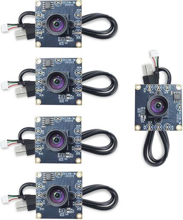Tlily 5Pcs 100 Degree Camera Module 1MP