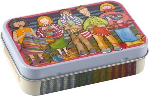 Ball Mini Rectangular Tin Yarn Club
