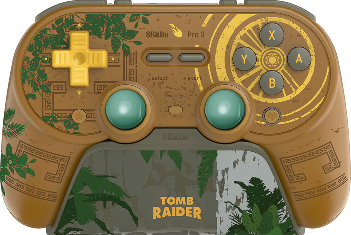8Bitdo Pro 3 Bluetooth Controller Tomb Raider 30th Edition