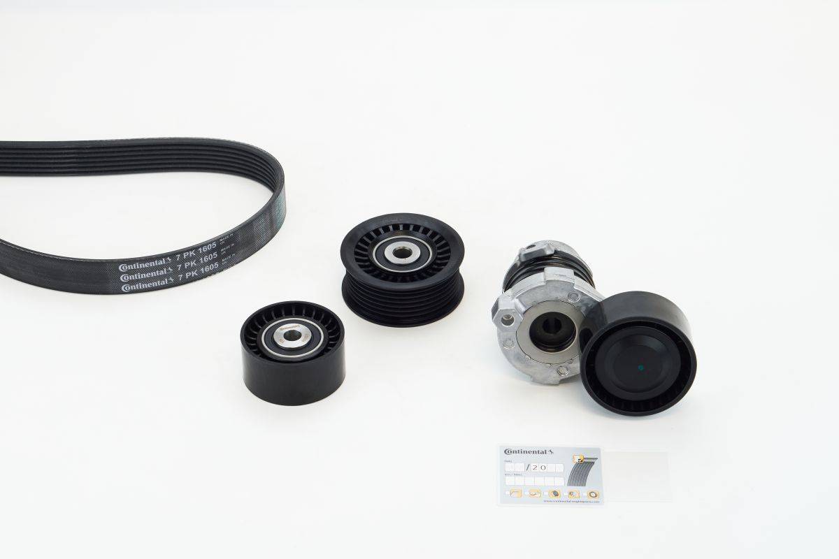 Contitech V-Ribbed Belt Set 7PK1605K2