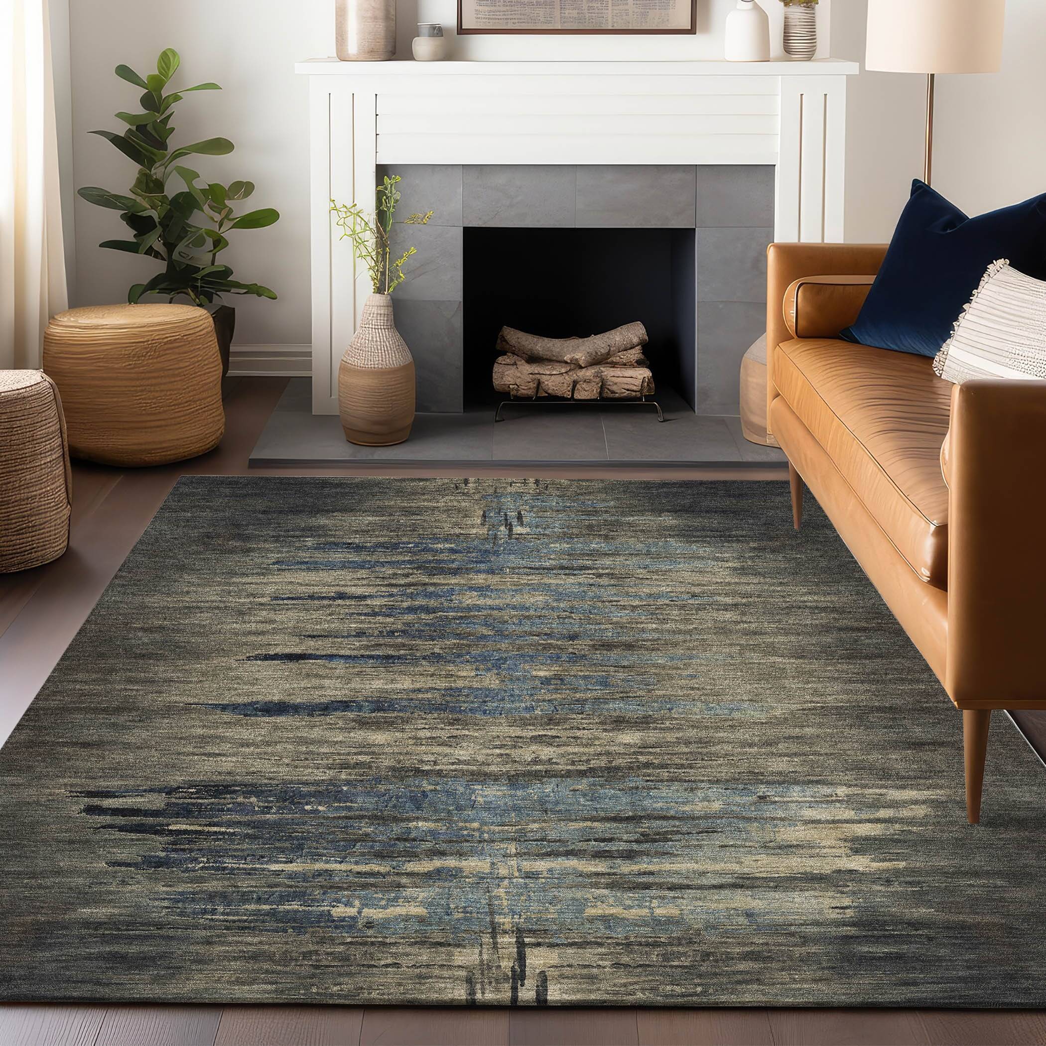 Addison Rugs Indoor Outdoor Contemporary Abstract Chantille Rug