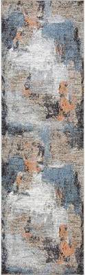 MDA Marina Collection Abstract Multicolor Area Rug