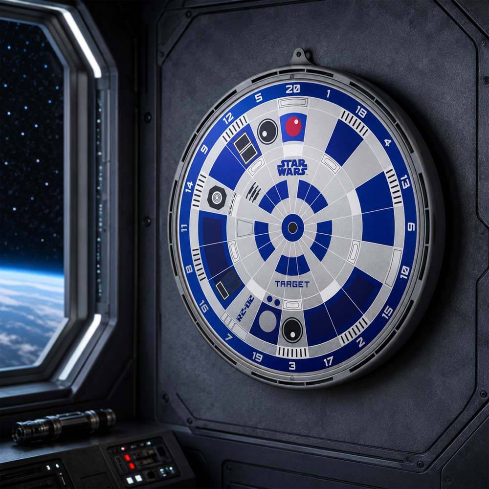 R2d2 Target Star Wars R2-D2 Magnetic Dartboard Set