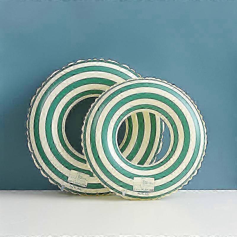 PVC Inflatable Pool Float Rings 2-pack - Green