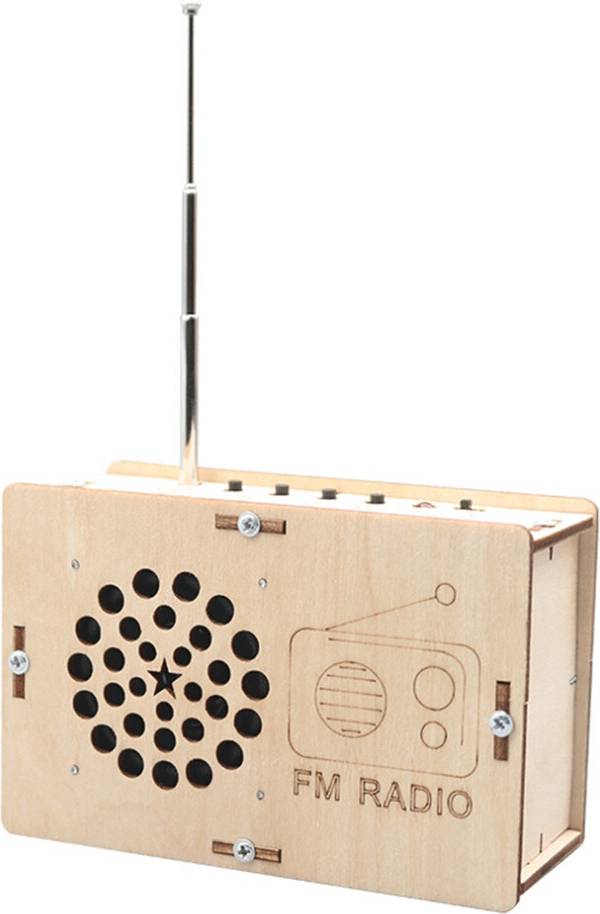 DIY FM Radiomodell Wood Science Project Steam Modell