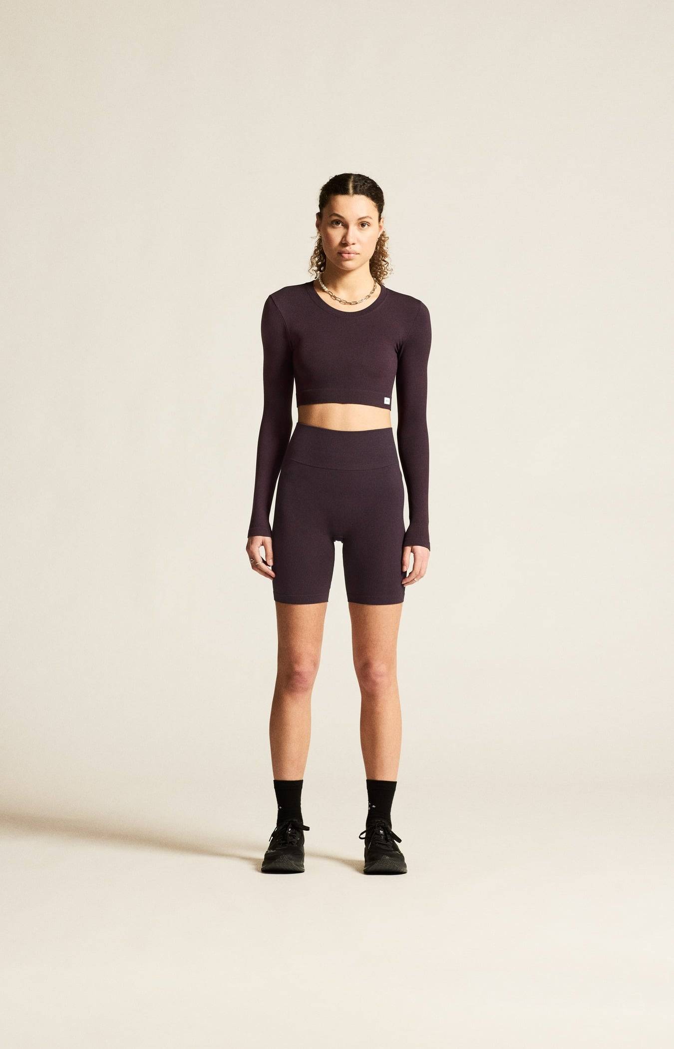 Collective Rib Short Tights W