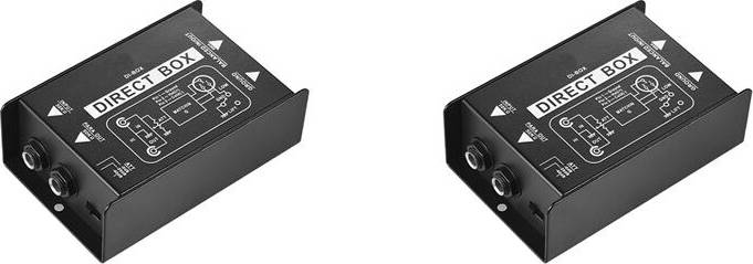 Digital til analog audio converter Tauoh Audio Converter Single Channel DI-Box Injection