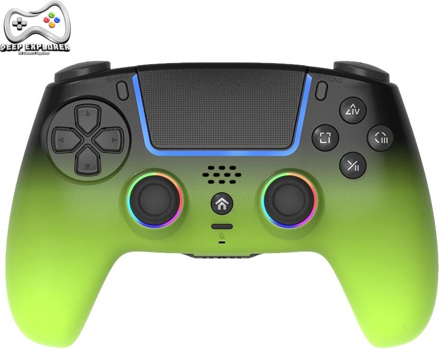 Pro RGB Wireless PS5 Controller - Green