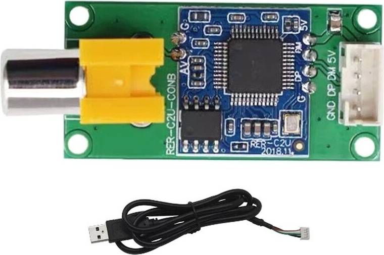 Usb video capture Typecat CVBS Naar USB Module AV Video Ingang