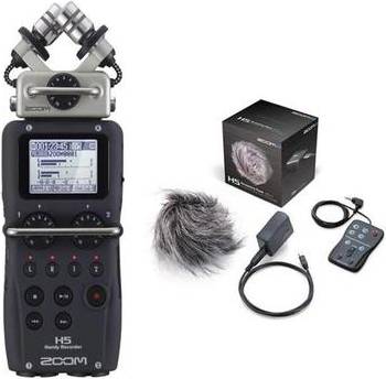 Zoom recorder Zoom H5 Recorder Interchangeable Microphone System