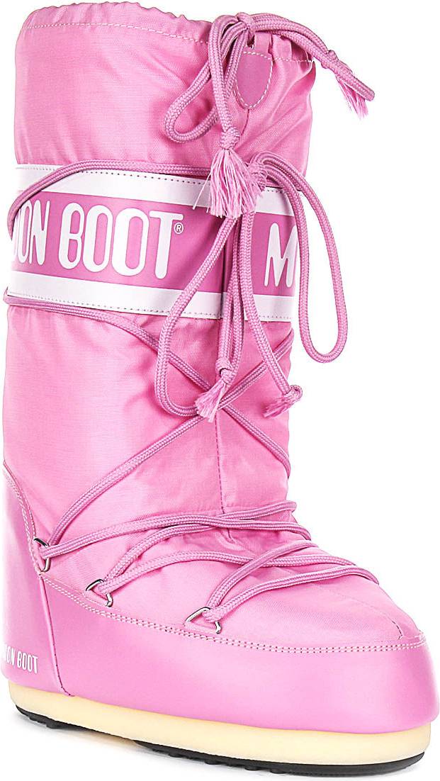 Pink moon boots Moon Boot Icon Nylon In Pink - Pink