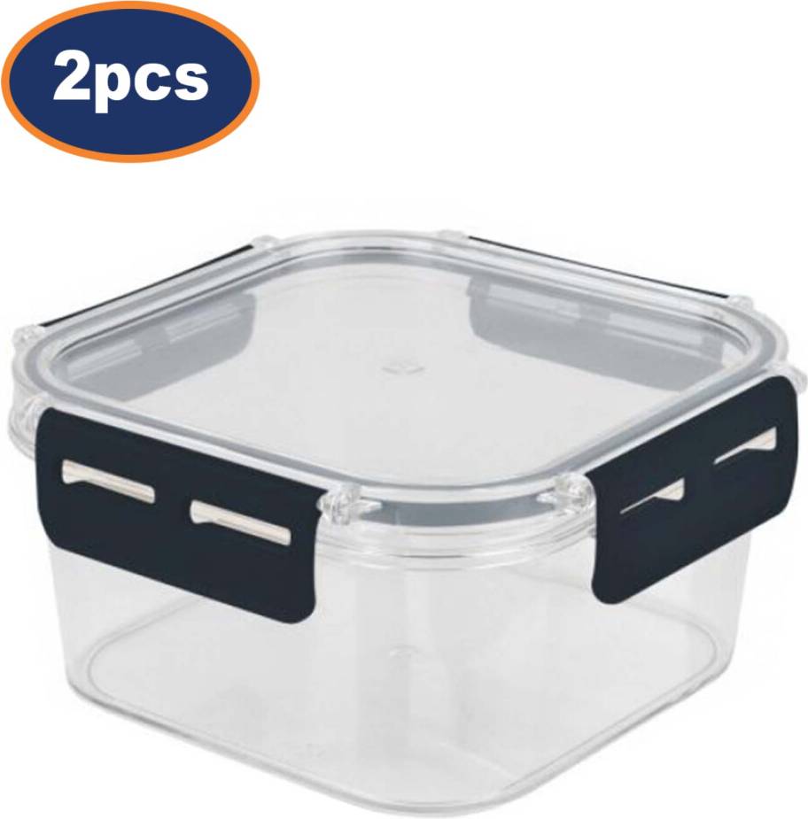 Food Storage Container 900ml 2 Pcs
