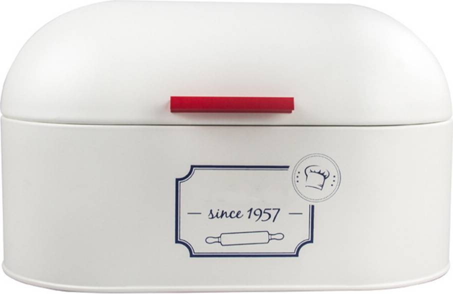 Large bread bin Solustre Dustproof Extra Large Metal Bread Box Bread Box