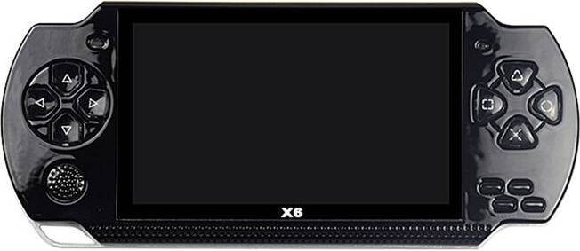 X6 Handheld Game Console 4.3 Inch