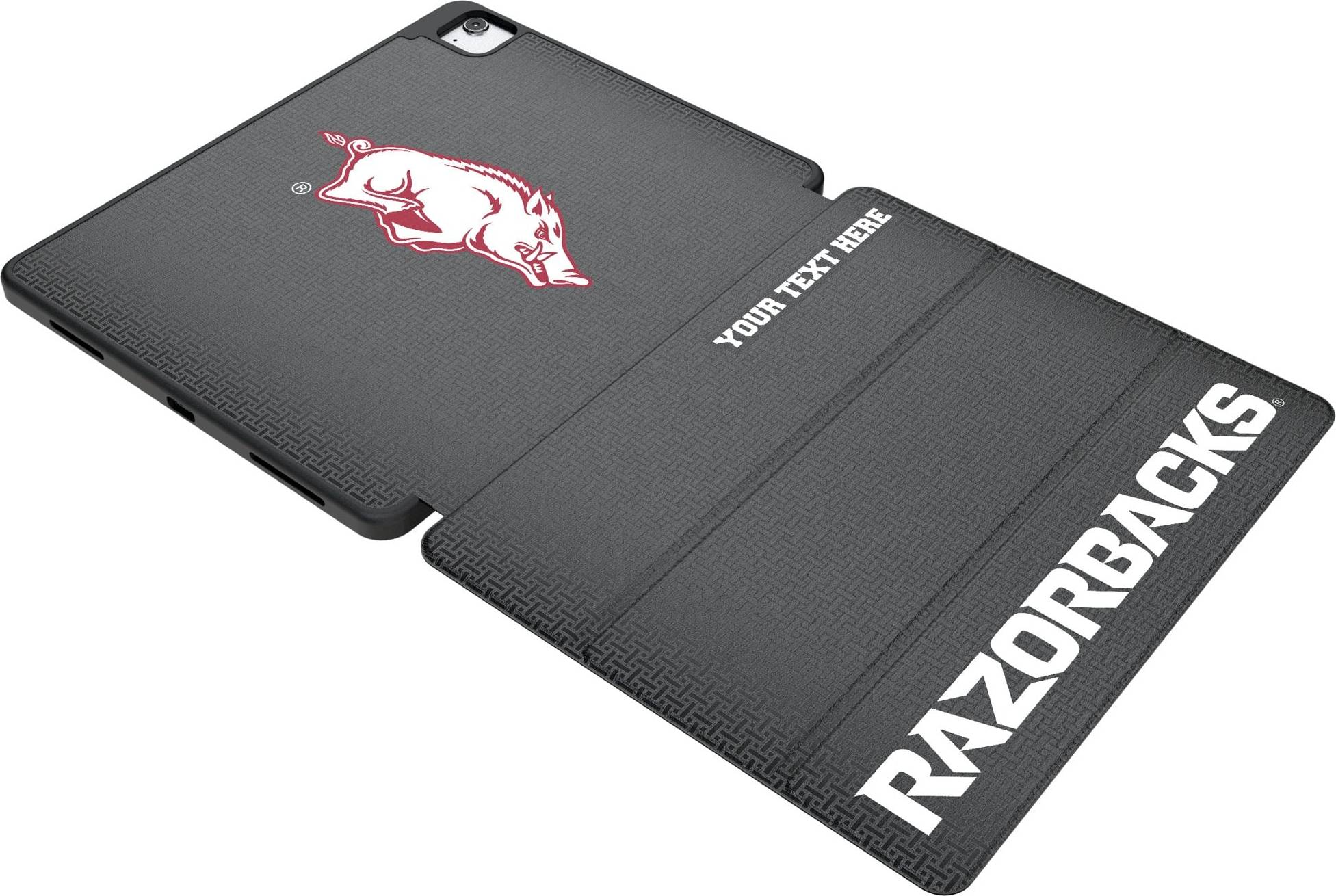 Keyscaper Arkansas Razorbacks Personalized Linen Tablet Case