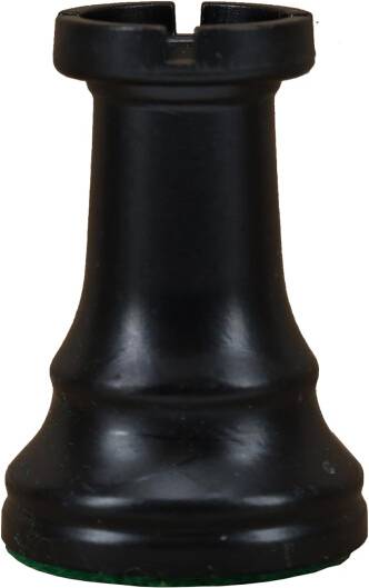 Replacement Staunton Chess Piece - Dark Rook
