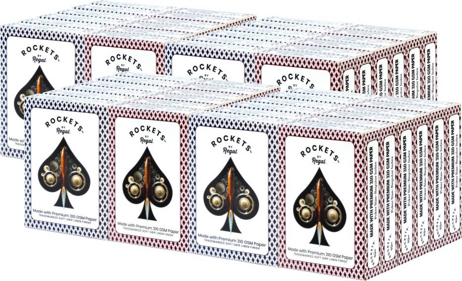 Regal Games 48 Decks Rockets Bulk Playing Cards Set