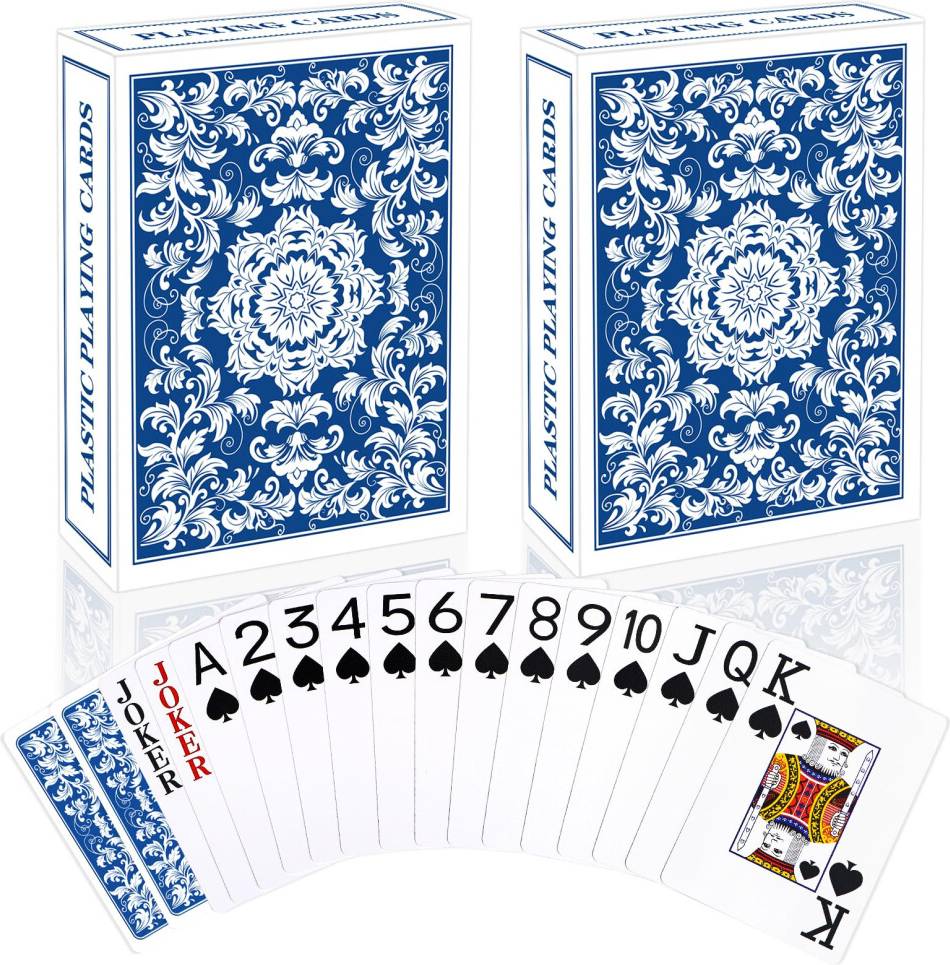 Metsyth Plastic Playing Cards 2 Pack