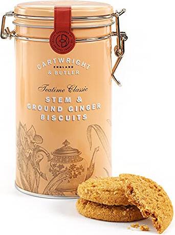 Cartwright & Butler Stem Ginger Biscuits In Tin
