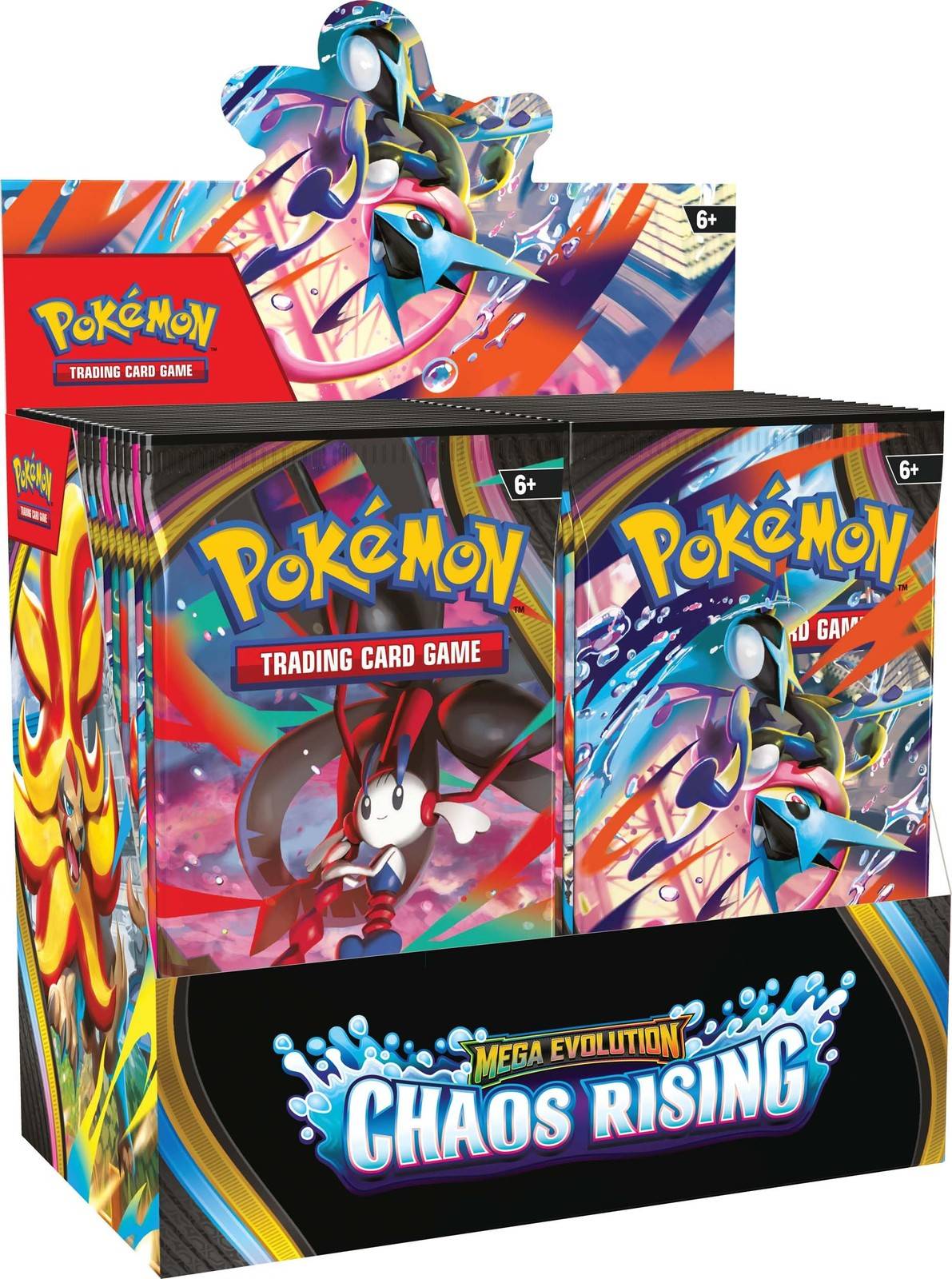 Pokemon booster box Pokémon Chaos Rising 6 Booster Box Case