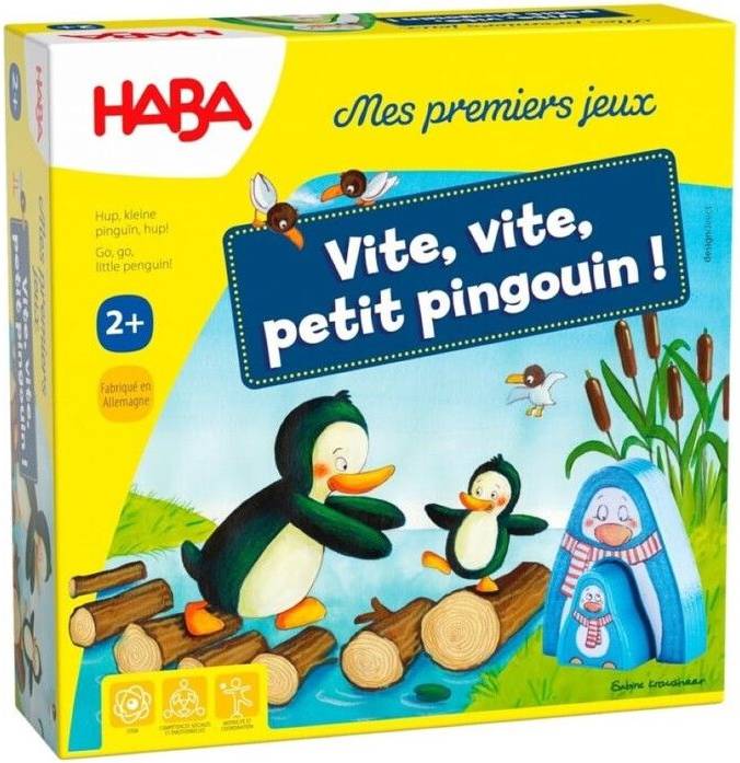 Haba Quick Little Penguin Racing Game