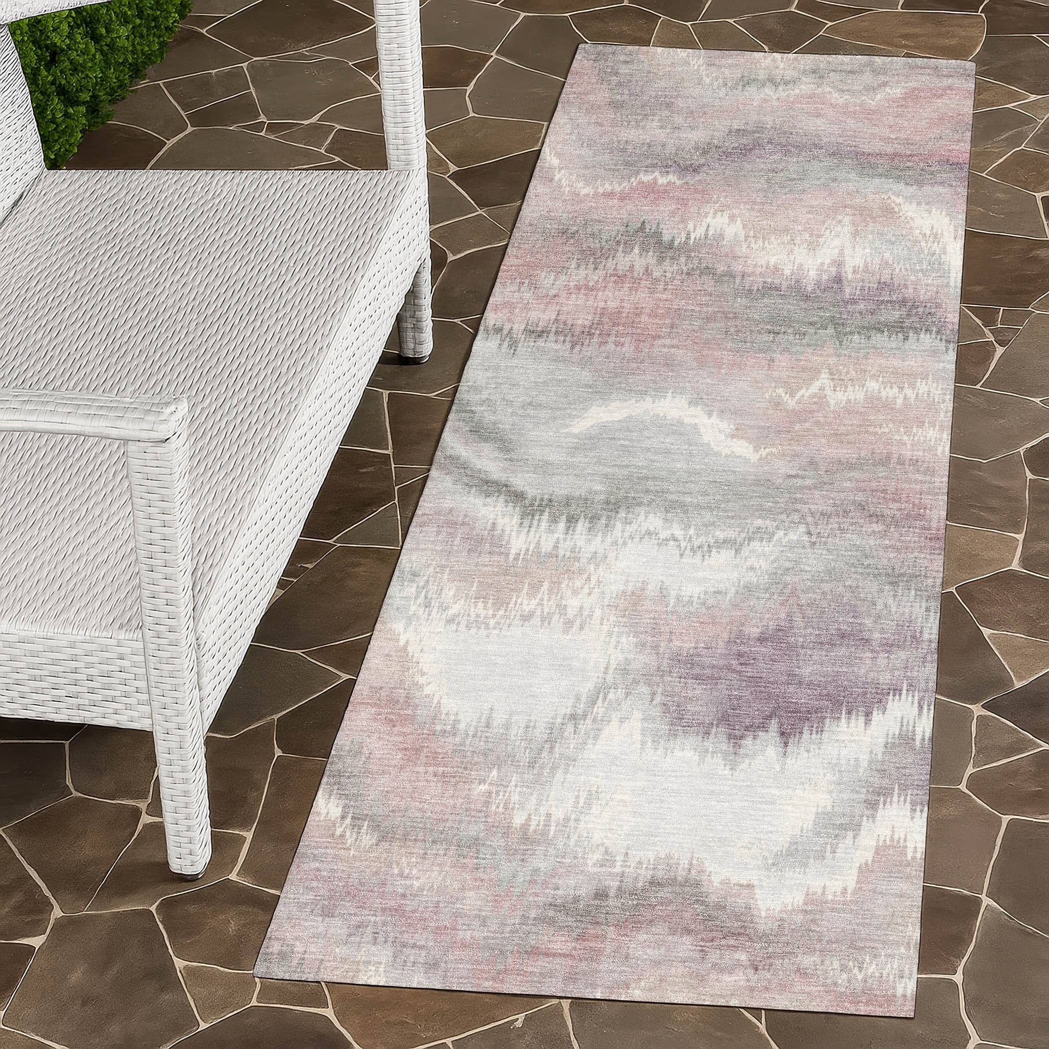 Addison Rugs Indoor Outdoor Abstract Chelsea Chantille Rug