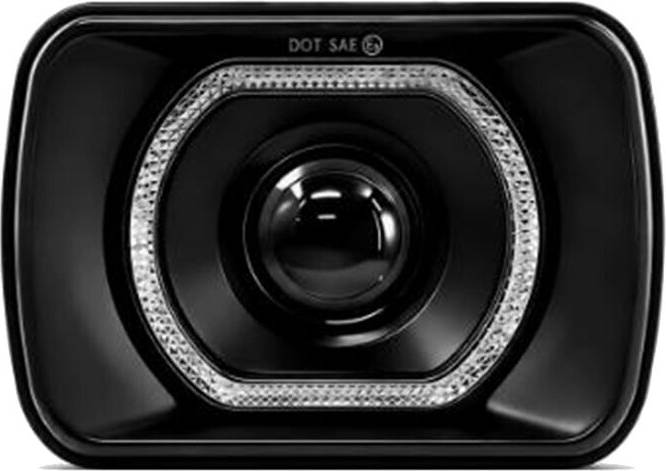 Torribaly 7 Inch LED Square Headlights Dual Color