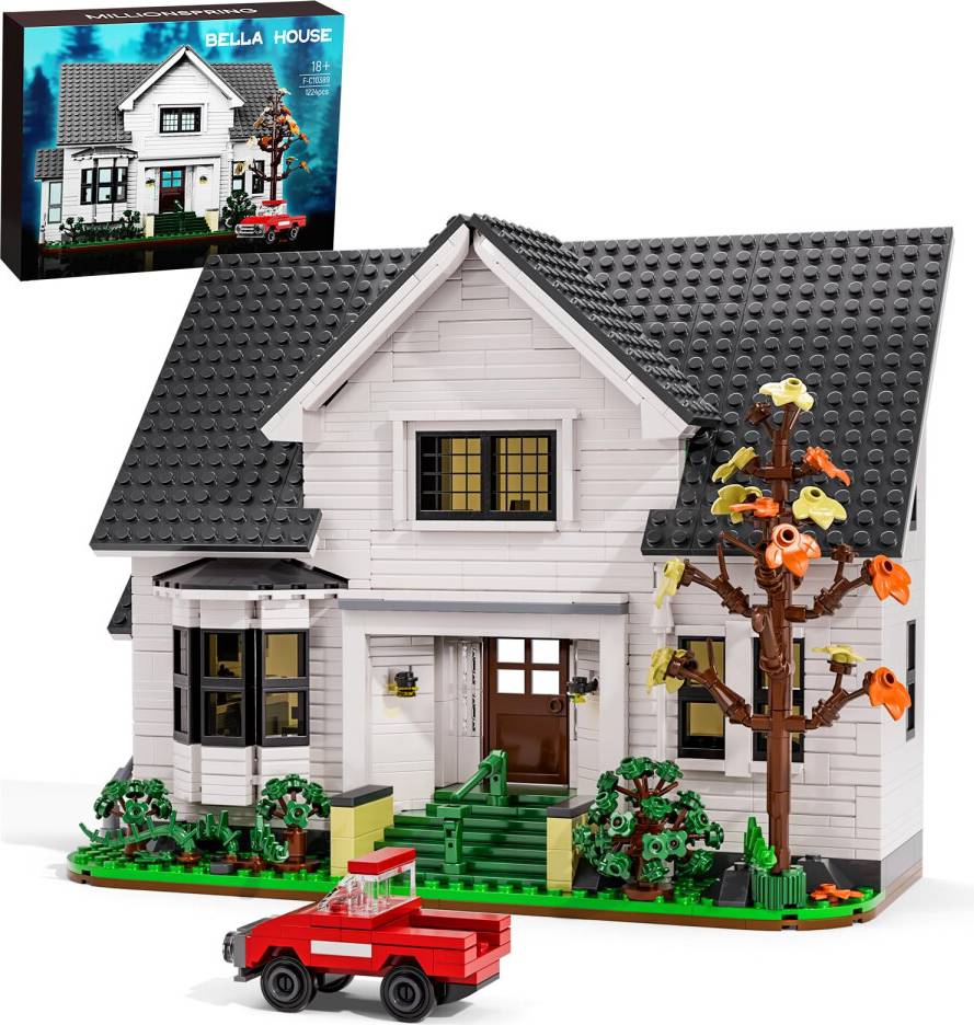 Lego architecture architecture Building Block Set Romance Film Fans Kit