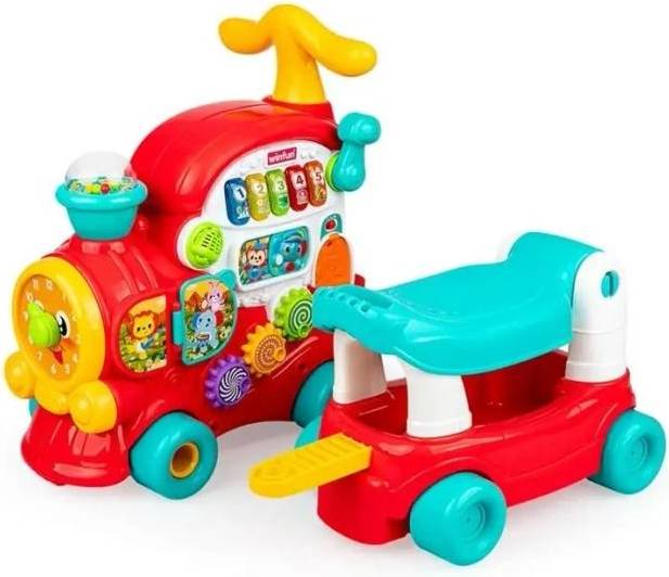 4-in-1 Toy Train Ride-On
