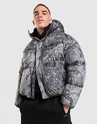 Unlike Humans Keyler Padded Jacket - Grå