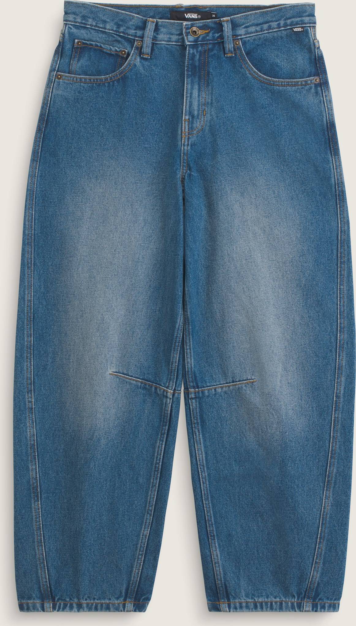 Check-5 Mid Rise Barrel Pants