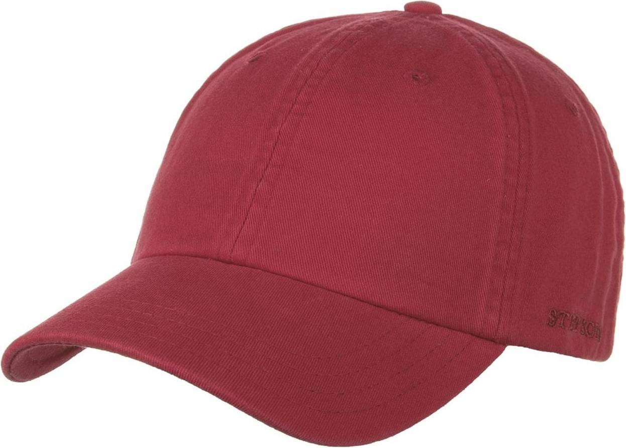 Stetson Rector Basebollkeps - Hallonröd