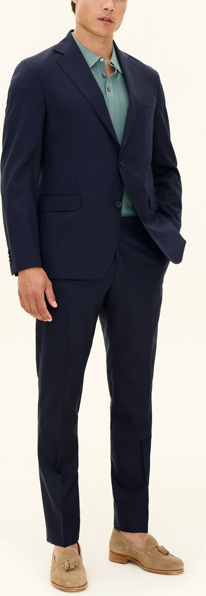 Regular Fit Microstructure Suit