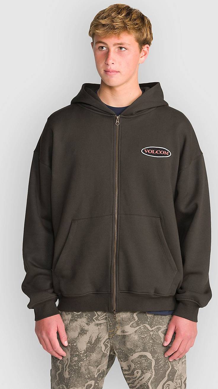 Volcom Zip Jacka Rinsed Black