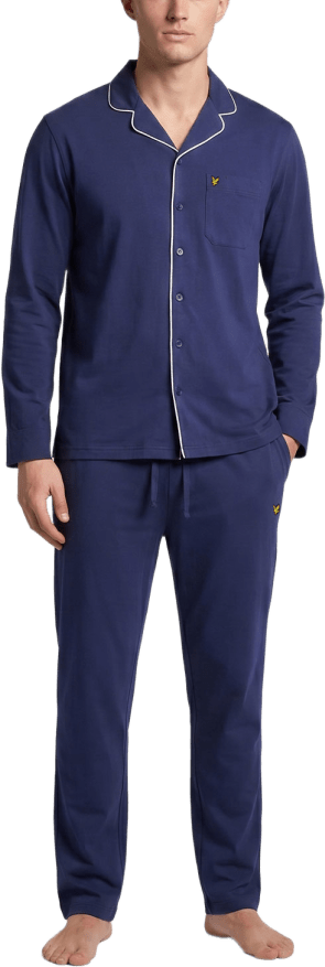 Lyle & Scott Pyjamas Bellingham Herr Vit
