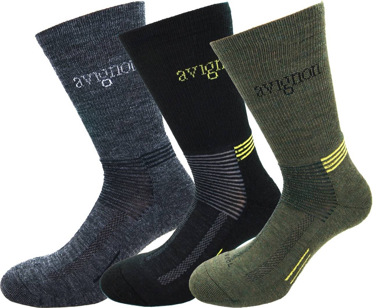 Terry Wool 3-Pack Multicolour