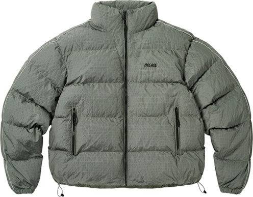 Palace Big Ripstop Puffa Jacket - Olive