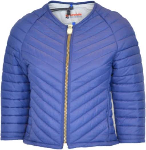 Invicta Chanel Style Puffer Jacket - Wit