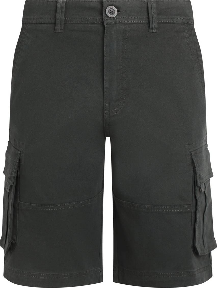 Weird Fish Rigney Cargo Shorts Washed - Black