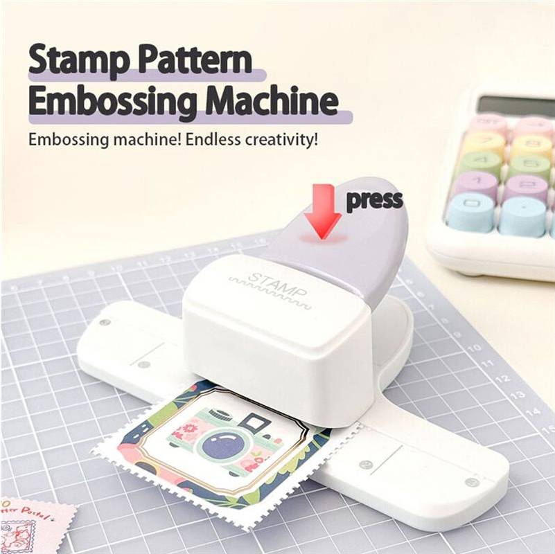 Stamp Pattern Embossing Machine