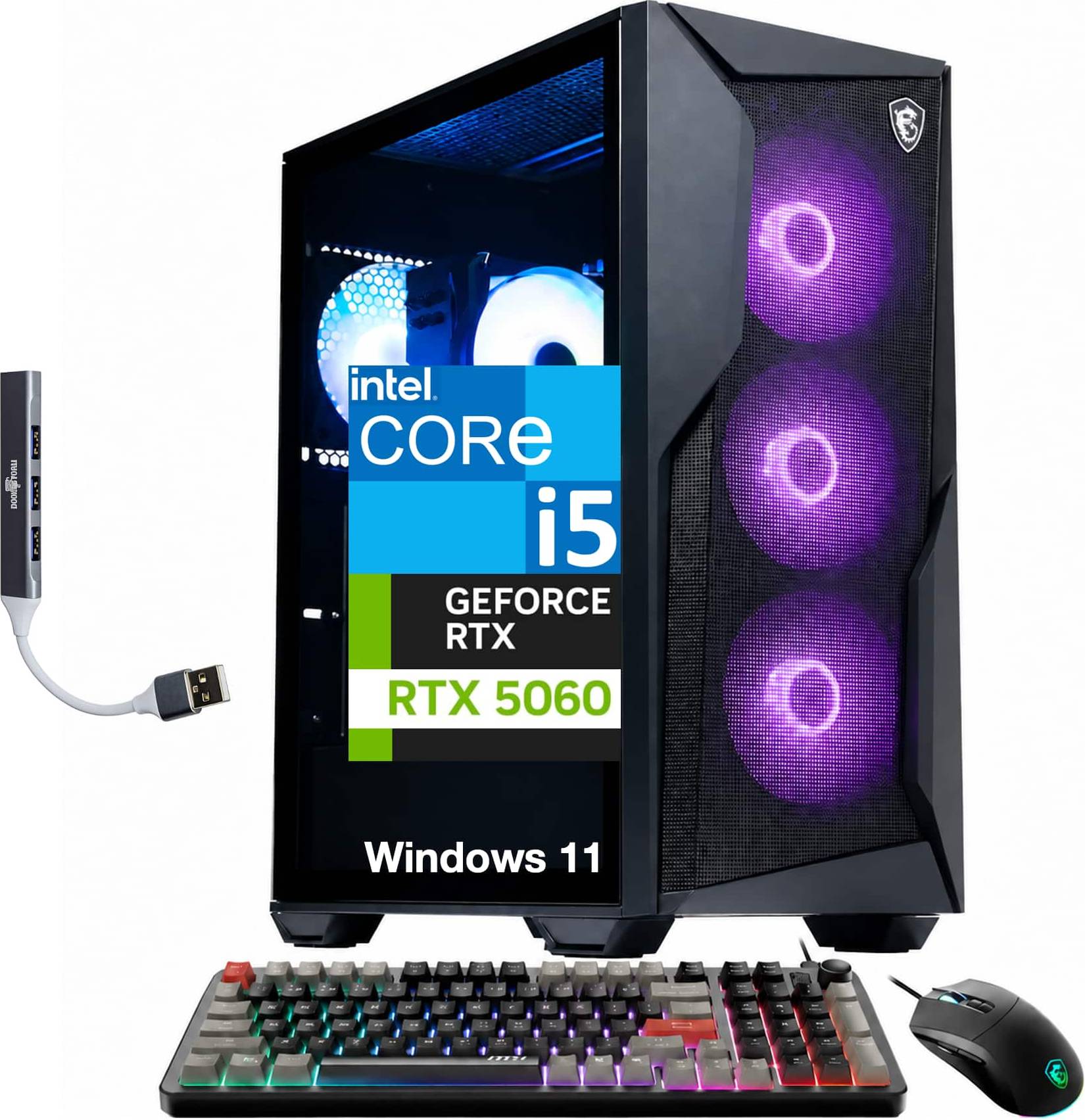 Msi geforce rtx 5060 MSI Codex R2 Desktop PC i5 64GB 4TB SSD