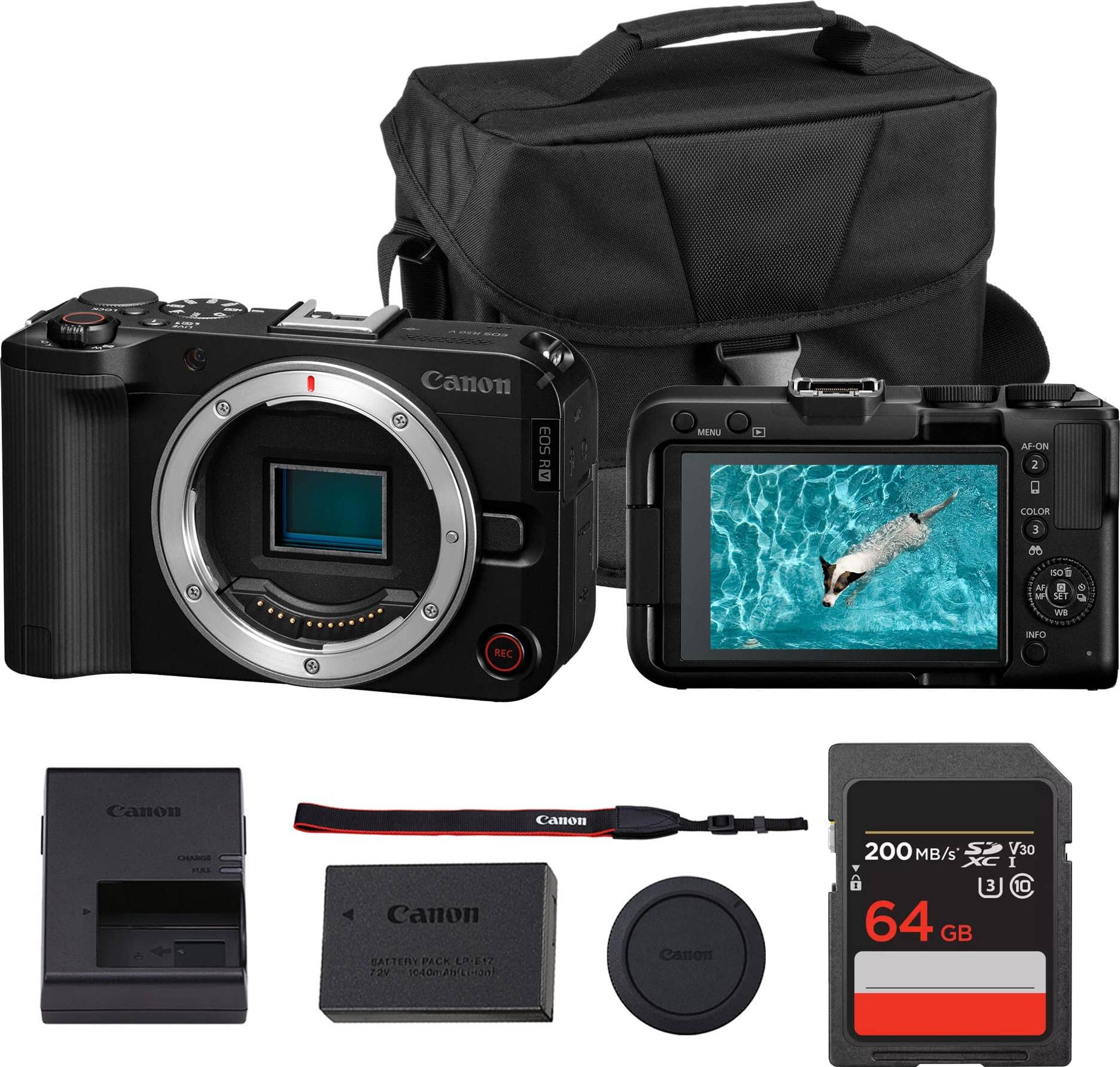 Canon eos r50 v mirrorless camera Canon EOS R50 V Mirrorless Camera Creator Bundle