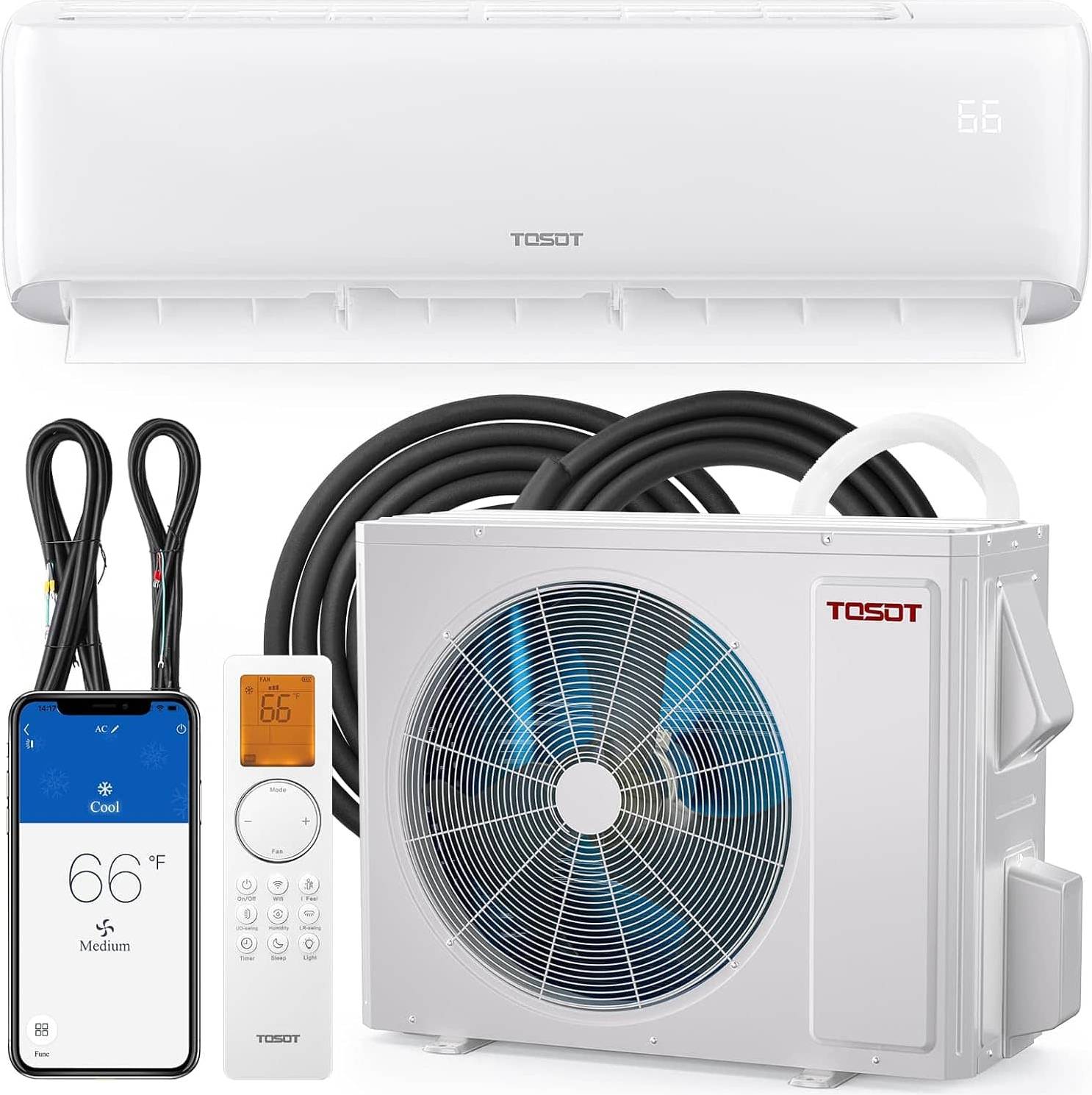 Split system air conditioner Tosot Mini-Split Air Conditioner Heating System