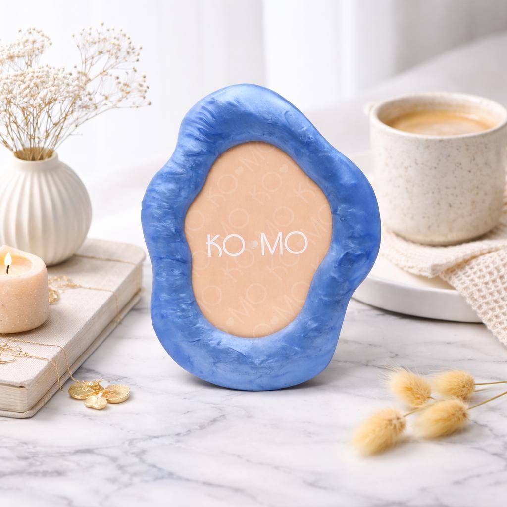 Expobazaar Organic Shape Resin Photo Frame 5x7 Inch Photo Frame