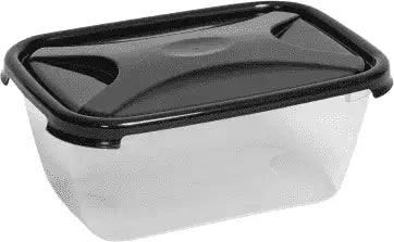 Wham Rectangular Food Box Midnight Lid 2 Litre Food Container 2L