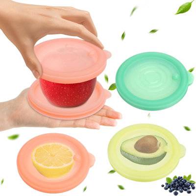B&Q Fruit Storage Containers Set Green Kitchen Storage 3pcs